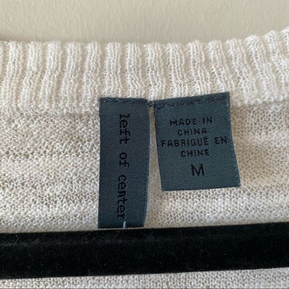 Anthropologie “Left Of Center” Striped Shadow Light Tunic (Medium) - Picture 8 of 9